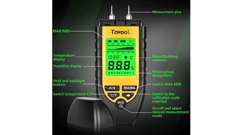 custom tavool moisture meter|tavool moisture meter reviews.